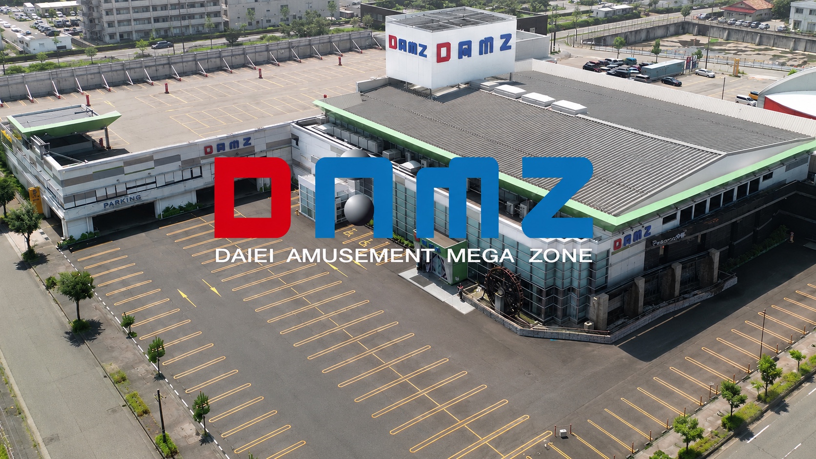 DAMZグループ店舗の外観